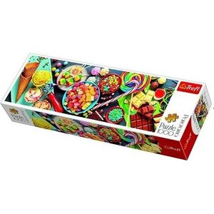 Trefl Puzzle 1000 elementów Panorama Słodkie przysmaki