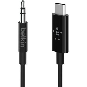 Kabel USB Belkin USB-C - 0.9 m Czarny (F7U079bt03-BLK)
