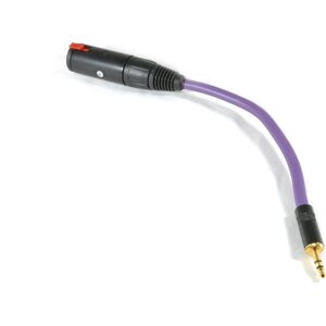 Kabel Melodika Jack 3.5mm - Jack 6.3mm 0.2m fioletowy