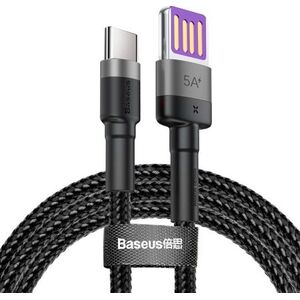 Kabel USB Baseus USB-A - USB-C 1 m Czarny (CATKLF-PG1)