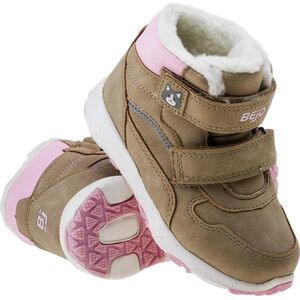 Bejo BUTY WYSOKIE ELADIO KIDS G BEIGE/PINK/REFLECTIVE 25