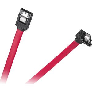 LechPol SATA - SATA, 0.5m, Czerwony (9333)