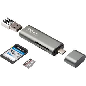Czytnik PNY USB C / USB A Adapter (R-TC-UA-3N1E01-RB)