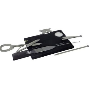 Victorinox Zestaw SWISSCARD LITE black transparent (0.7333.T3)