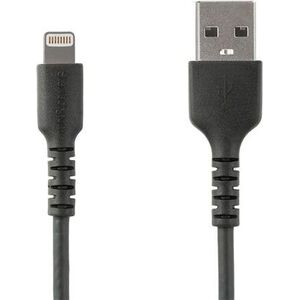 Kabel USB StarTech USB-A - Lightning 1 m Czarny (RUSBLTMM1MB)