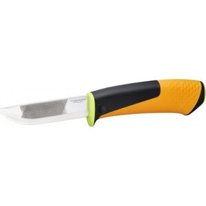 Fiskars nóż o zwiększonej wytrzymałości z ostrzałką 219mm (FS-1023619)