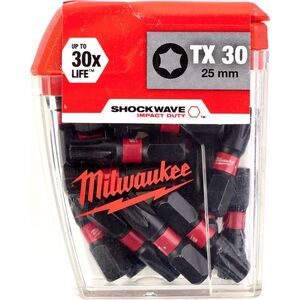 Milwaukee BIT SHOCKWAVE CD TX30 25MM-25SZT.