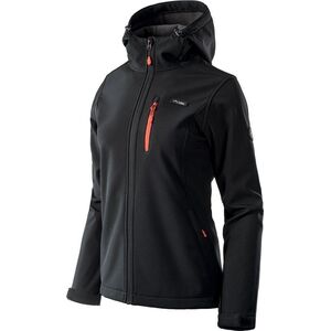 Elbrus SOFTSHELL IVER WO'S BLACK/SPICY ORANGE/ASPHALT S