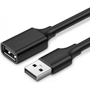 Kabel USB Ugreen USB-A - USB-A 1.5 m Czarny (UGR396BLK)