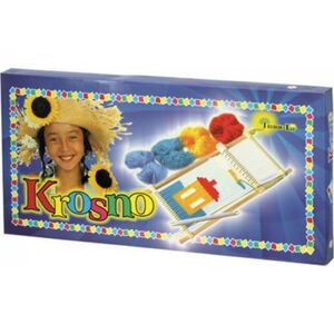tpk1 DUŻE DREWNIANE KROSNO TKACKIE DLA DZIECI MOTKI