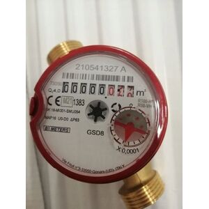 BMETERS Wodomierz antymagnetyczny GSD8-I ciepła woda, 3/4" AC Q3-4,0 m3/h, Tmax:90°C,L=130mm, MID R100/R50 AM