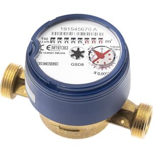 BMETERS Wodomierz antymagnetyczny GSD8-I zimna woda, 3/4" AF Q3-4,0 m3/h, Tmax:50°C,L=130mm, MID R100/R50 AM