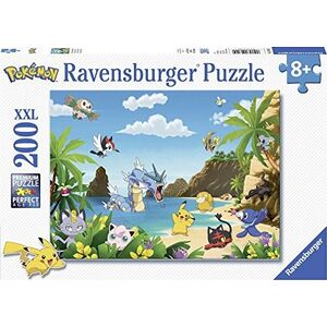 Ravensburger Ravensburger - 12840 - Puzzle attrapez-Les all Pokmon 200 szt.