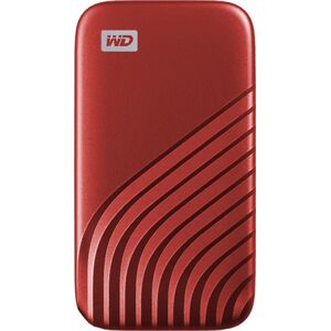 Dysk zewnętrzny SSD WD My Passport 500GB Czerwony (WDBAGF5000ARD-WESN)