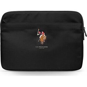 Etui U.S. Polo Assn Polo Embroidery 13" Czarny