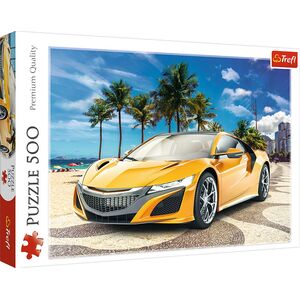 Trefl Puzzle 500 el. Letnia przygoda Samochód