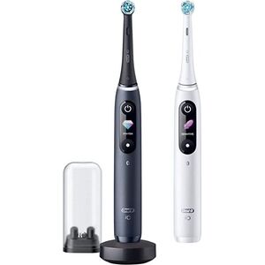 Szczoteczka Oral-B iO Series 8 Duo 2 szt. White Alabaster/Black Onyx