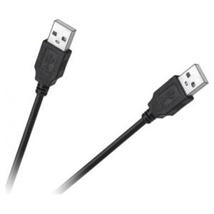 Kabel USB Cabletech USB-A - USB-A 1.5 m Czarny (KPO4012-1.5)