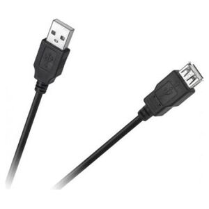 Kabel USB Cabletech USB-A - USB-A 1 m Czarny (KPO4013-1.0)