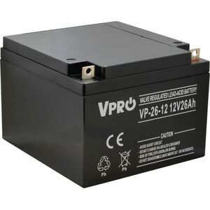 VPRO Akumulator VPRO 12V/26Ah