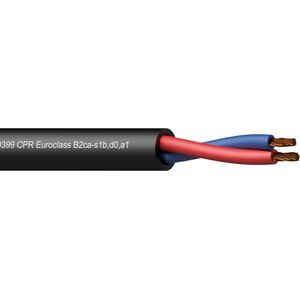 Przewód Procab CLS225-B2CA/1 Loudspeaker cable - 2 x 2.5 mm² - 13 AWG - EN50399 CPR Euroclass B2ca-s1b,