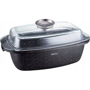 KingHoff Brytfanna marmurowa kinghoff 5,5l +pokrywa kh-1608