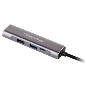 Stacja/replikator Kruger&Matz USB-C (LEC-KM0400)