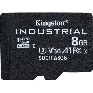 Karta Kingston Industrial MicroSDHC 8 GB Class 10 UHS-I/U3 A1 V30 (SDCIT2/8GB)