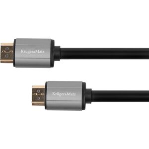 Kabel Kruger&Matz HDMI - HDMI 1m czarny (KM1203)