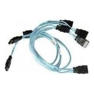 SuperMicro Supermicro 4x Serial-ATA Flachbandkabel CBL-0190L 43332622 cm