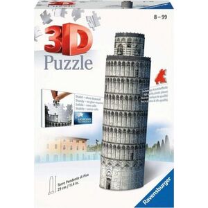 Ravensburger Puzzle 3D Mini budowle. Krzywa Wieża w Pizie