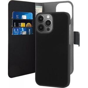 Puro Etui PURO Wallet Detachable 2w1 Apple iPhone 13 Pro Max (czarny)