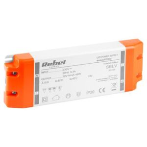 Rebel Zasilacz do sznurów diodowych LED 48 W / 4 A