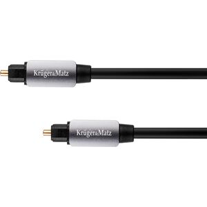 Kabel Kruger&Matz Toslink - Toslink 1m czarny (KM0319)