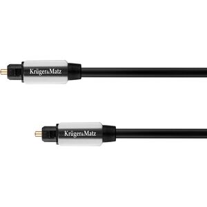 Kabel Kruger&Matz Toslink - Toslink 1.5m czarny (KM0320)