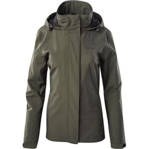 HiTech Damska kurtka przejściowa Hi-Tec Lady Harriet jacket wiosenno-jesienna ciemnozielona rozmiar XL