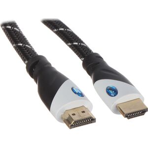 Kabel HDMI - HDMI 1.5m srebrny (HDMI-1.5-PP)