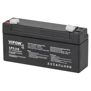 Vipow Akumulator żelowy 6 V / 3,3 Ah (BAT0205)