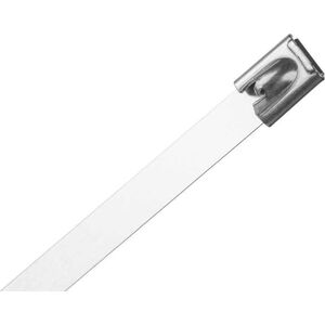 LP NAR0077-40 Opaska zaciskowa stalowa 40cm x 7.9mm (20 sztuk)