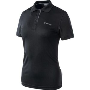 Hi-Tec POLO T-SHIRT LADY SITE BLACK/SILVER L