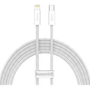 Kabel USB Baseus USB-C - Lightning 2 m Biały (BSU3062WHT)