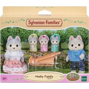 Figurka Epoch Sylvanian Families Rodzina piesków Husky (5636)