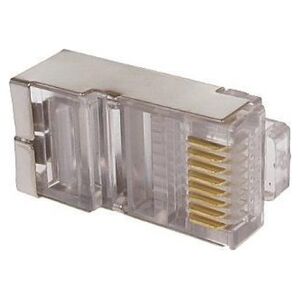 WTYK MODULARNY EKRANOWANY RJ45/EKRAN*P10