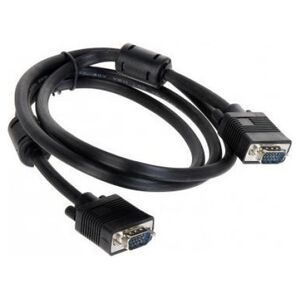 Kabel D-Sub (VGA) - D-Sub (VGA) 1.5m czarny (VGA-1.5-WW/F)