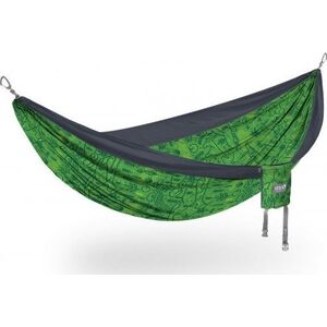 Eno DoubleNest Print - Giving Back, Outside LNT/ Charcoal