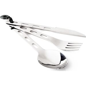 GSI Outdoors Zestaw sztućców Glacier Stainless 3 PC Ring Cutlery