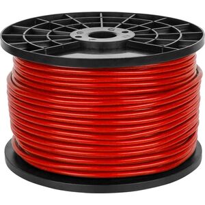 Przewód Azusa Kabel mikrofonowy stereo 6mm czerwony