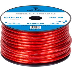 Cabletech Kabel samochodowy 12Ga OD4.5mm CU+AL 25m