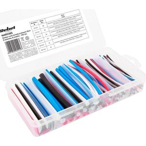 Cabletech Zestaw rurek termokurczliwych 10cm - 5 kolorów, 6 średnic- 170 szt.
