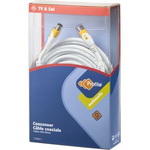 Kabel Antenowy 15m biały (KPO3970-15)